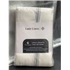 Image 2 : Lane Linen 6-Piece Classic Herringbone Cotton Kitchen Towel Set, 15 x 25 Inches