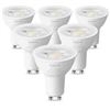 Image 1 : Lepro GU10 LED Bulbs, 4W, 350 Lumens, 2700K, 6-Pack
