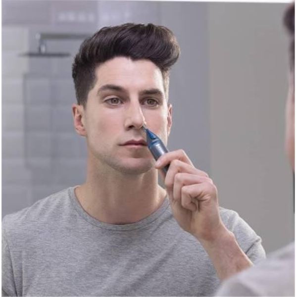Remington Nose, Ear, and Brow Trimmer Washout System, Waterproof