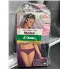 Image 2 : Fruit of the Loom Modal 4 Bikinis, Size 7/L/G, Various Colors