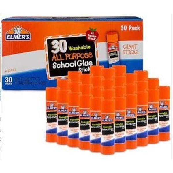 Elmer’s 30 Count Washable School Glue Sticks