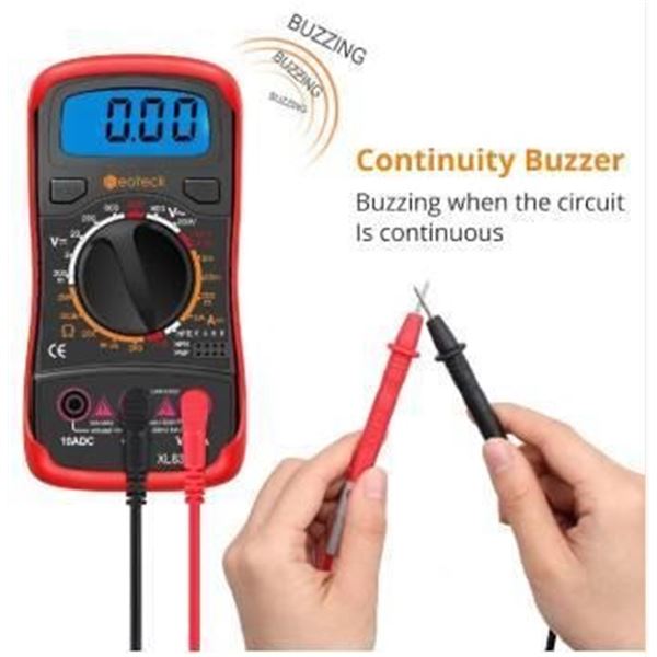 Neoteck XL830L Digital Multimeter with Test Leads