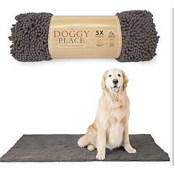 My Doggy Place 5X Absorbent Chenille Microfiber Doormat