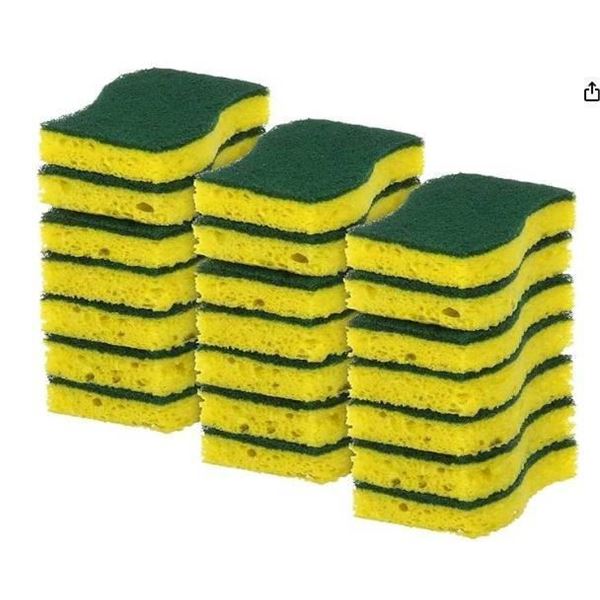 Scotch-Brite Heavy Duty Scrub Sponges, 21-Pack