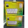 Image 2 : SUCHOT A19 15W LED Light Bulbs, 6 Pack, Lot of 2 Warm White