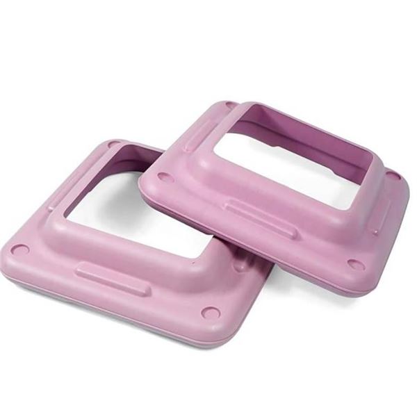 Yes4All Aerobic Step Riser Health Club Size Pair (Pastel Pink)