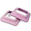 Image 1 : Yes4All Aerobic Step Riser Health Club Size Pair (Pastel Pink)
