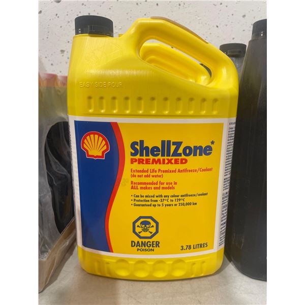 Shell Zone Premixed Antifreeze/Coolant 4 x 3.78L
