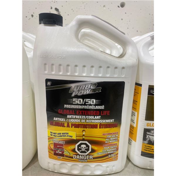 Turbo Power 50/50 Antifreeze/Coolant 4 x 3.78L