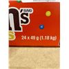 Image 2 : M&M’s Peanut Butter Minis 24 Tubes of 49g Each (1.18kg Total)