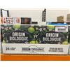 Image 1 : Origin Organic Sparkling Water With Organic Flavours 24 x 355 mL Cans