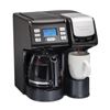 Image 1 : Hamilton Beach FlexBrew Coffee Maker With Carafe and Single-Serve
