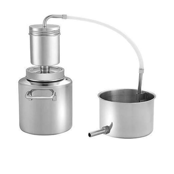 LETIME Kettle Distiller KD5 With Hydrosol Maker and Steamer Functionality