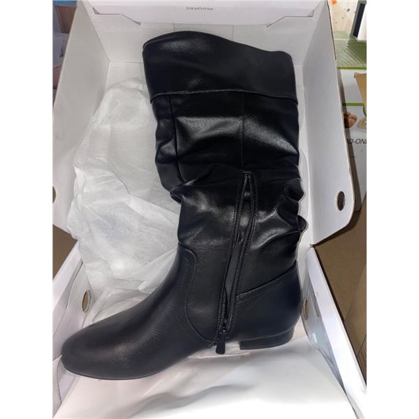 Dream Pairs Women’s Black Knee-High Boots, Size 9