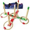 Image 1 : Ring Toss Game with Carry Bag and Accessories