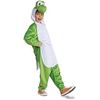 Image 1 : Super Mario Yoshi Costume for Ages 10+ in Sizes L/6 (10-12)