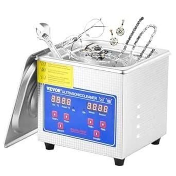 Vevor Ultrasonic Cleaner Model ZTH-10A, 2.24 L, 40 kHz