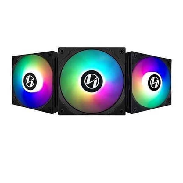 Lian Li ST120 RGB High Static Pressure Radiator/PWM Fan – Black