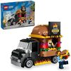 Image 1 : LEGO City 60258 Burger Truck Building Set with 194 Pieces