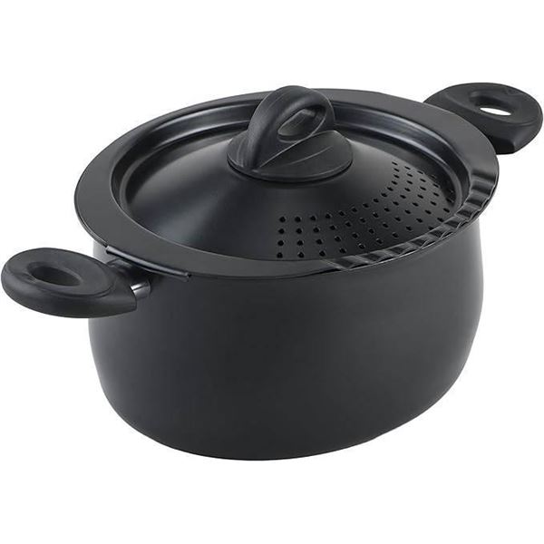 Bialetti Pasta Pot 5.5 Quart (5.2 L) with Strainer Lid