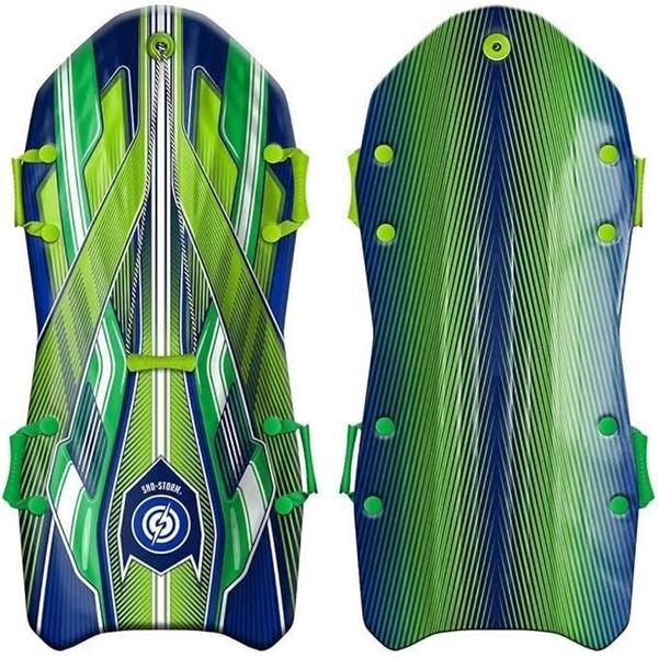 Sno-Storm Foam Snow Sled for Child and Adult, Foam Snow Toys Tube for Kids Heavy Duty, Outdoor Famil