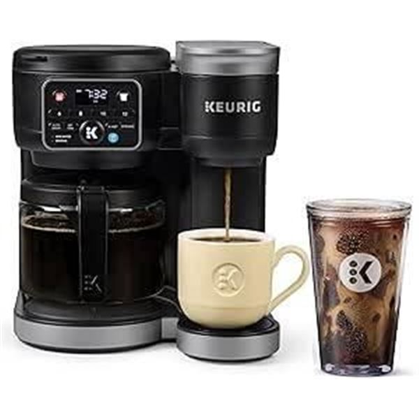 Keurig K-Duo Single Serve and Carafe Coffee Maker, Black