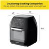 Image 1 : Chefman Cooking Forward RJ38-12-AS Air Fryer Oven