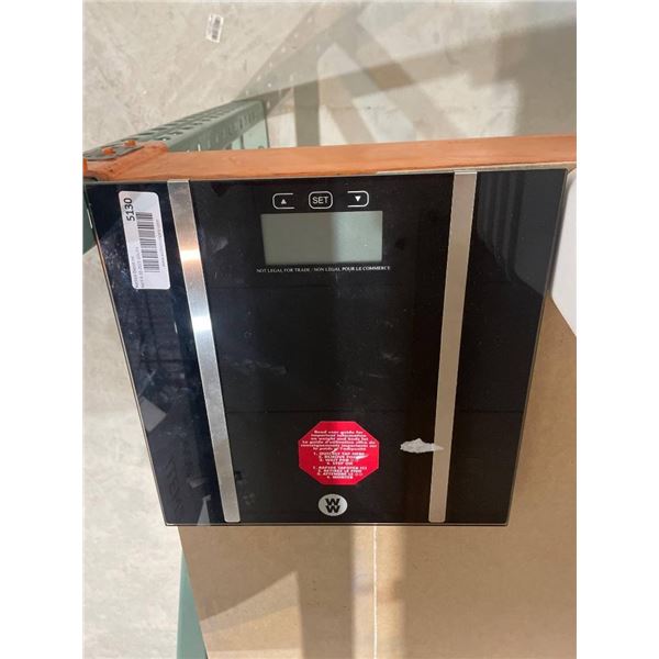 Body Weight Scale with Glass Surface and Digital Display