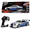 Image 1 : Jada Toys Fast & Furious Brian’s Nissan Skyline GT-R (BN34) Drift Power Slide RC Radio Remo