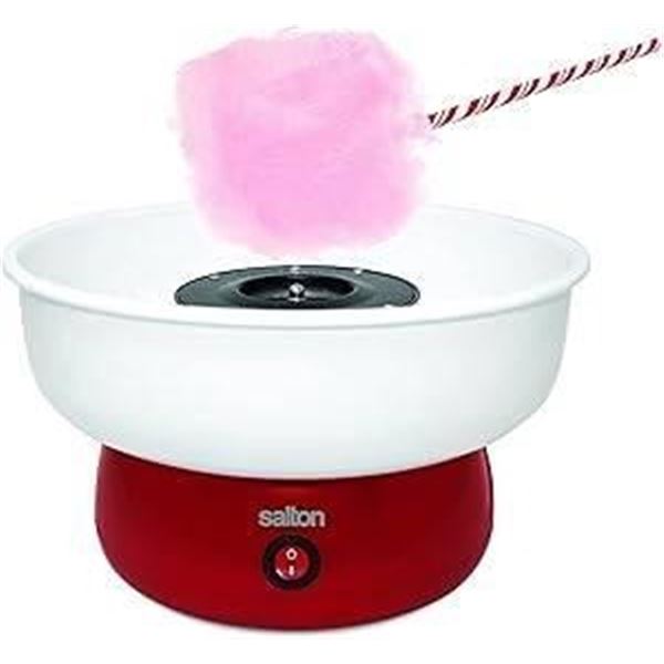 Salton Treats Cotton Candy Maker with Red Base