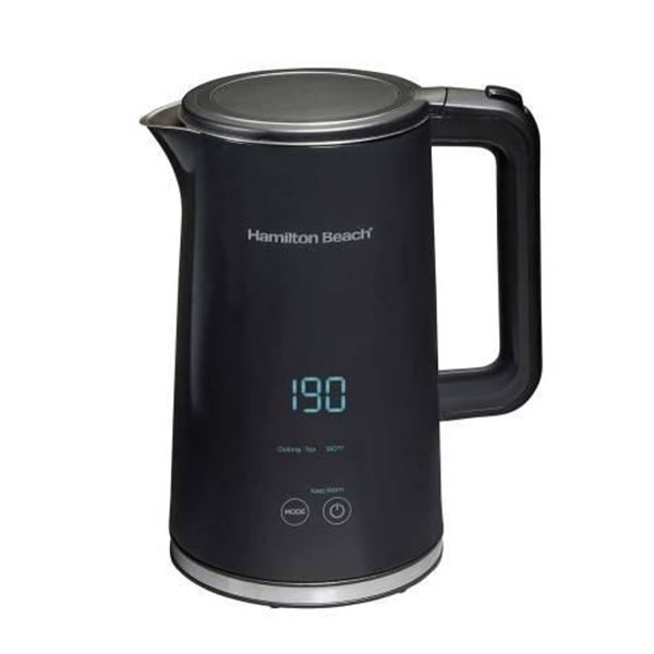Hamilton Beach Cool-Touch Digital Kettle, 1.7 L Capacity