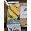Image 1 : Lot of 5 Packs Mr. Fothergill’s Corn (Sweet) Applause F1 Seeds