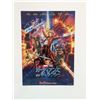Image 1 : Guardians of the Galaxy cast signed Japanese mini poster