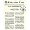 Image 1 : Congressional Record Jon Locke signed newspaper