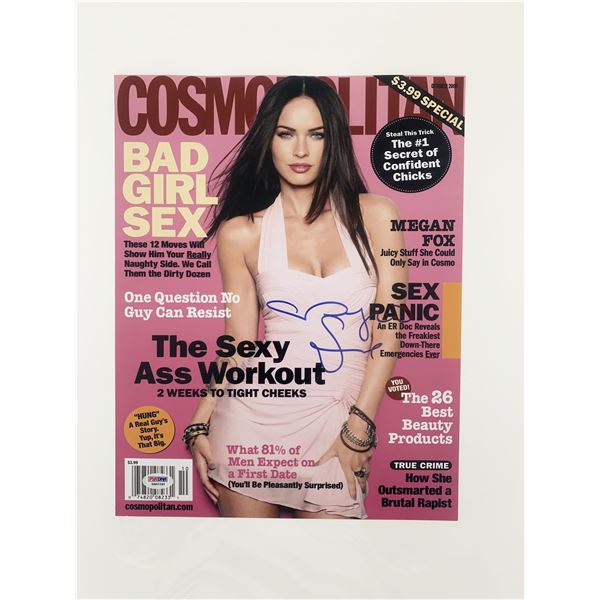 Megan Fox signed photo (PSA/DNA)