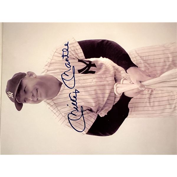NY Yankees Mickey Mantle signed photo