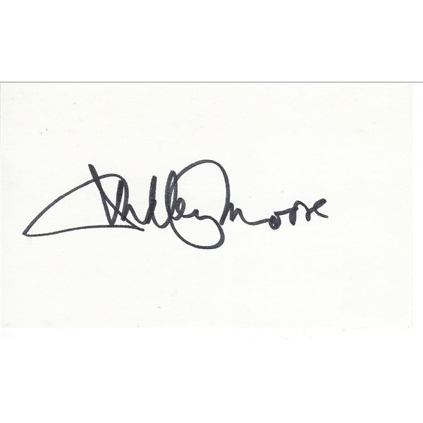 Arthurs Dudley Moore original signature