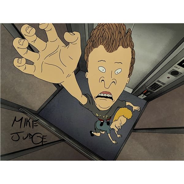 Beavis and Butthead Mike Judge signed photo