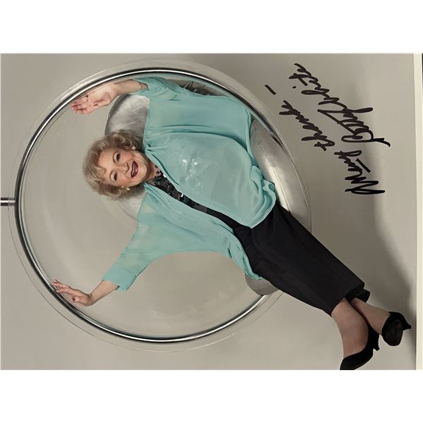 Betty White signed photo
