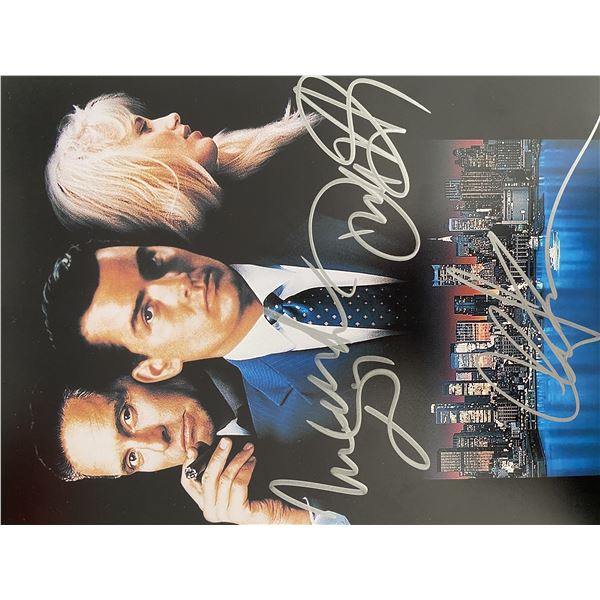 Wall Street cast signed movie photo. GFA Authenticated