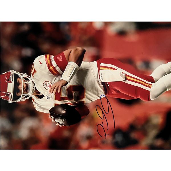 Kansas City Chiefs Patrick Mahomes signed photo