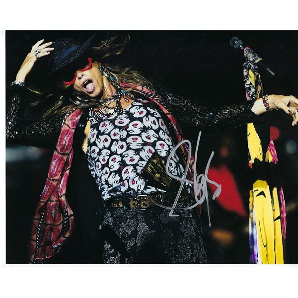 Steven Tyler signed photo. GFA Authenticated