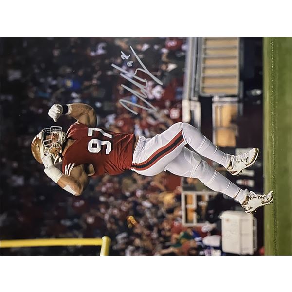 SF 49ers Nick Bosa signed photo