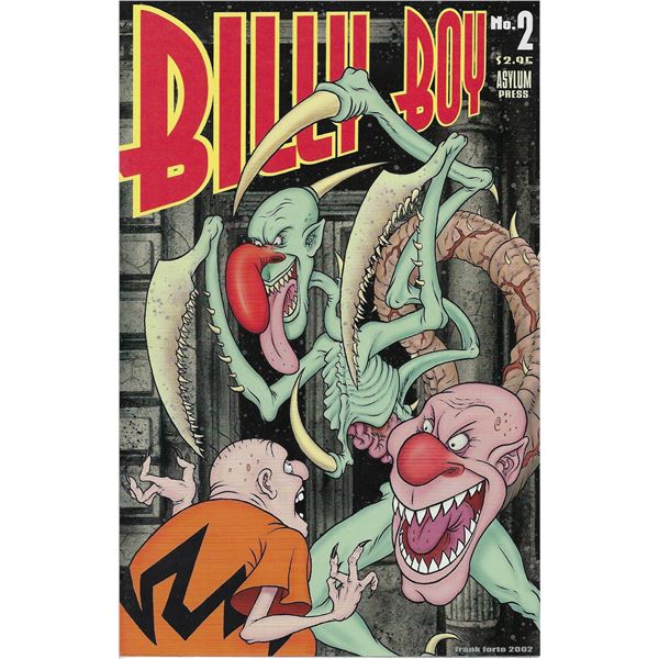 Billy Boy the Sick Little Fat Kid (2001 Asylum Press) #2 comic book