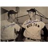 Joe DiMaggio and Ted Williams signed photo