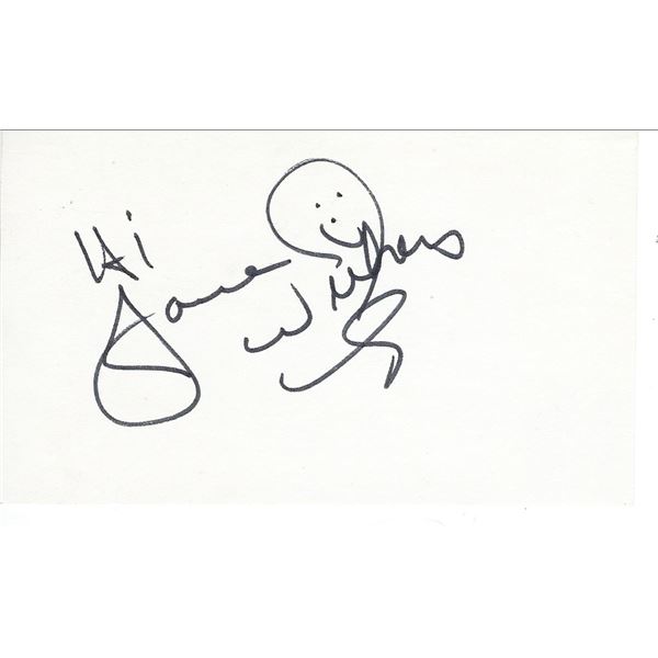 Bright Eyes Jane Withers original signature