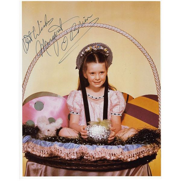 Margaret O'Brien signed photo