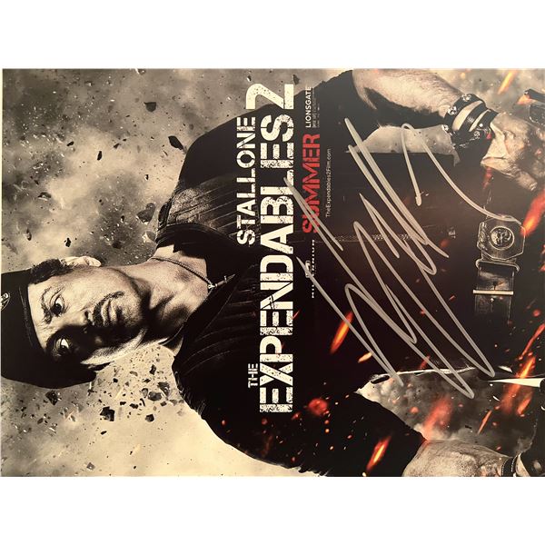 The Expendables 2 Sylvester Stallone signed photo