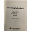 Image 2 : Inventing Late Night signed book