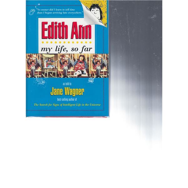 Edith Ann: My life, so far signed book